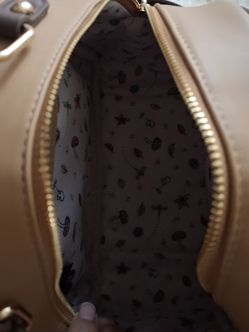 Loungefly Pink & Brown Totoro Autumn Mini Backpack - Picture 6 of 7